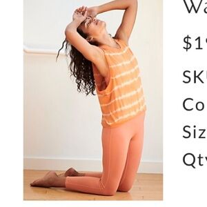 Free People Washed Stripe Love Tank